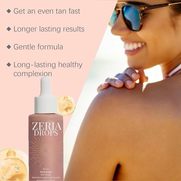 🆕 Zeria Self Tanning Serum Drops - Picture 1 of 16